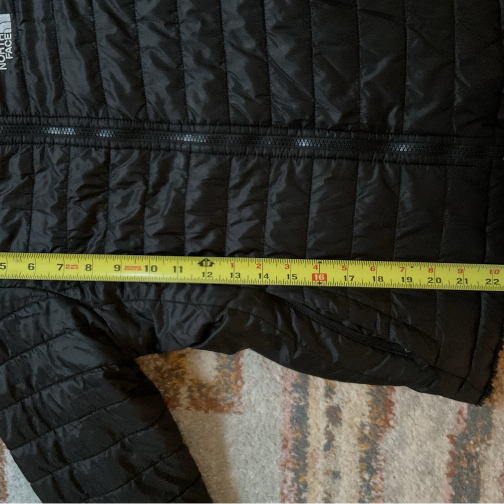 The North Face Quilted Black Reversible Jacket size girls large - Picture 6 of 10